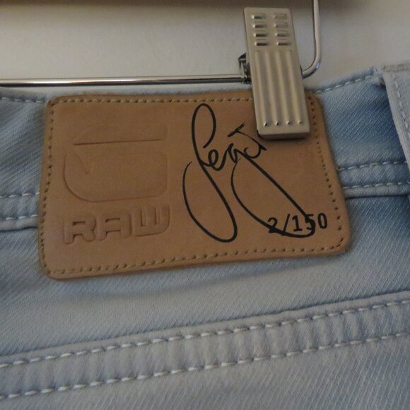 G-STAR RAW 3301 Raw Tailored Limited Edition Selvedge Jeans - Men's Size 32 - Picture 10 of 13